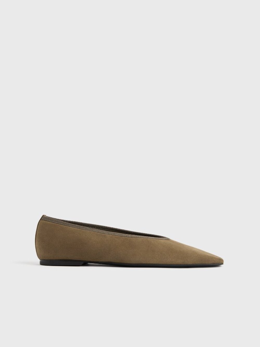 Toteme Minimalist Suede Ballerinas Hazel EU 38 / US 8 - Picture 7 of 7